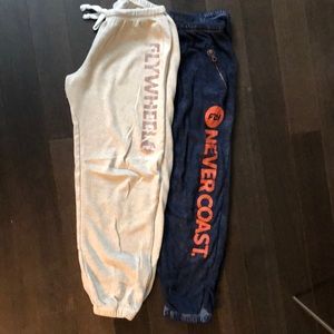 Flywheel sweatpants, 2 pairs